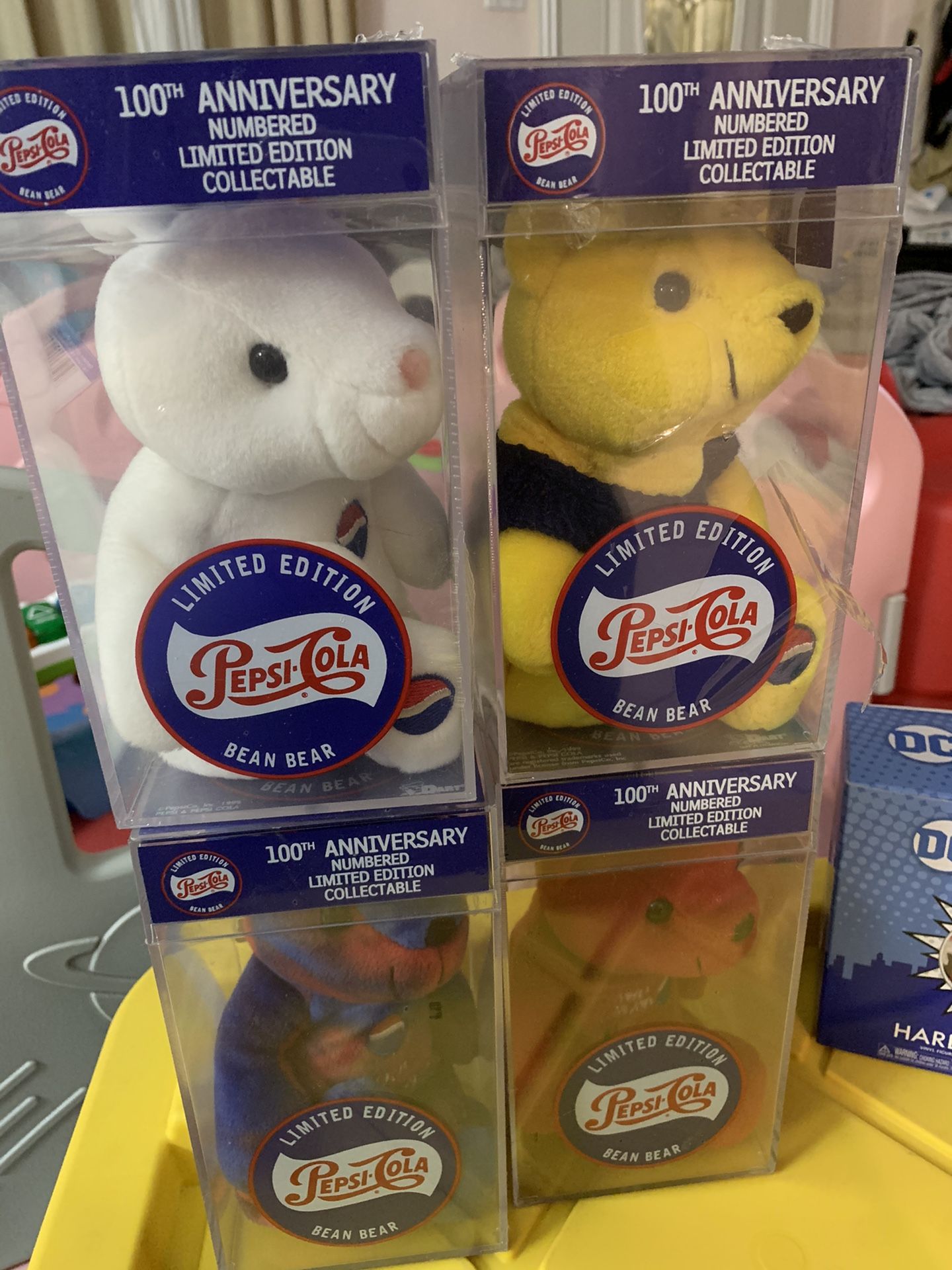 Pepsi cola collectible bears and bunny