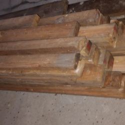 2 × 4 And 2 × 6's  (About 40 Pieces)Wood Studs For Sale