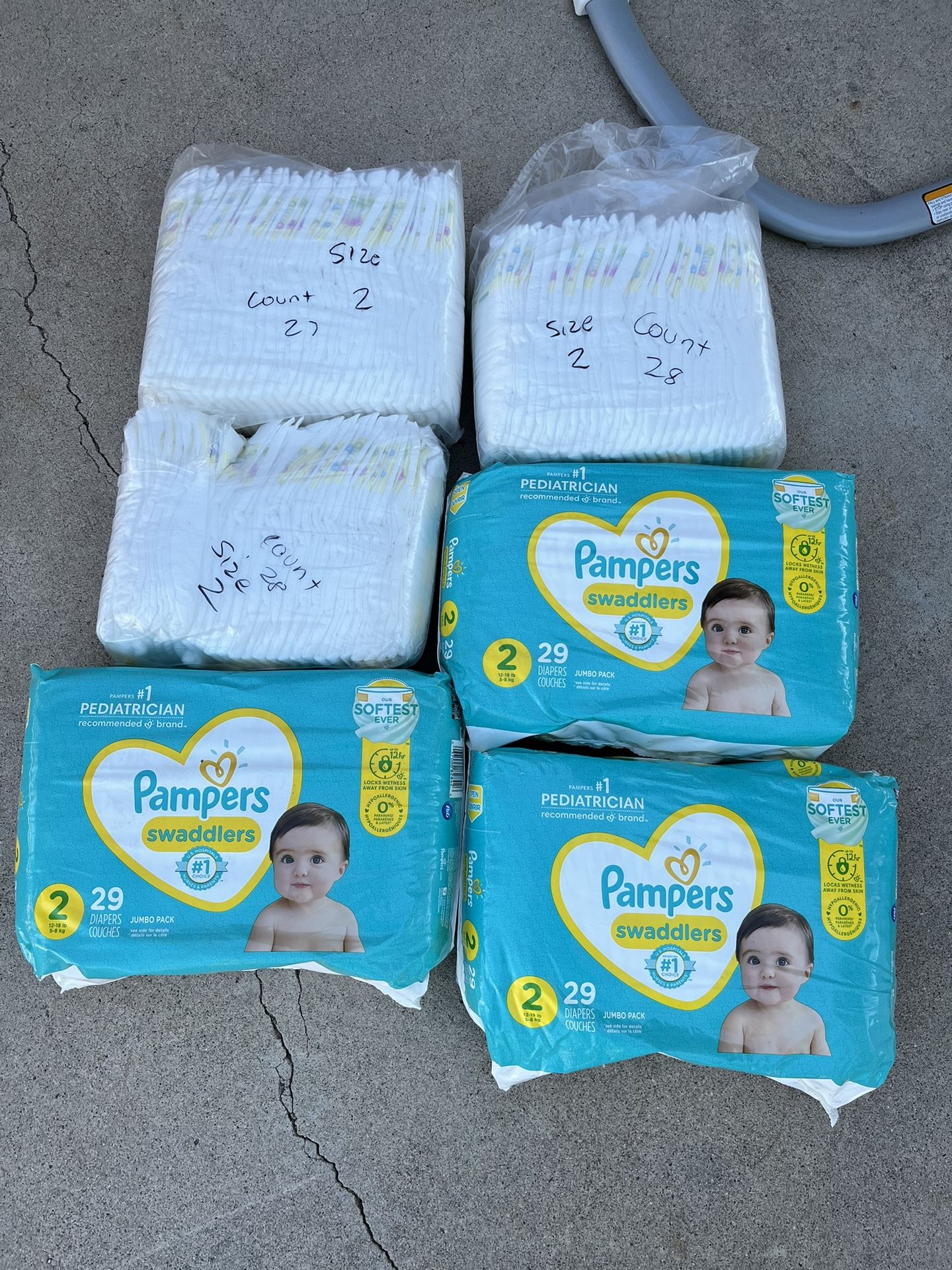 Pampers diapers 