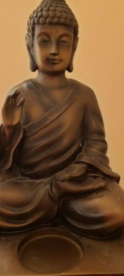 Gently Used Buddha Candle Holder