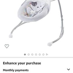 Baby swing Barely Used Half Off