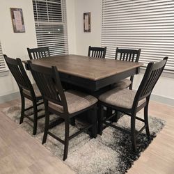 High dining table set
