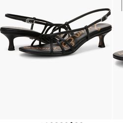 Sam Edelman Kitten Heel Silver 