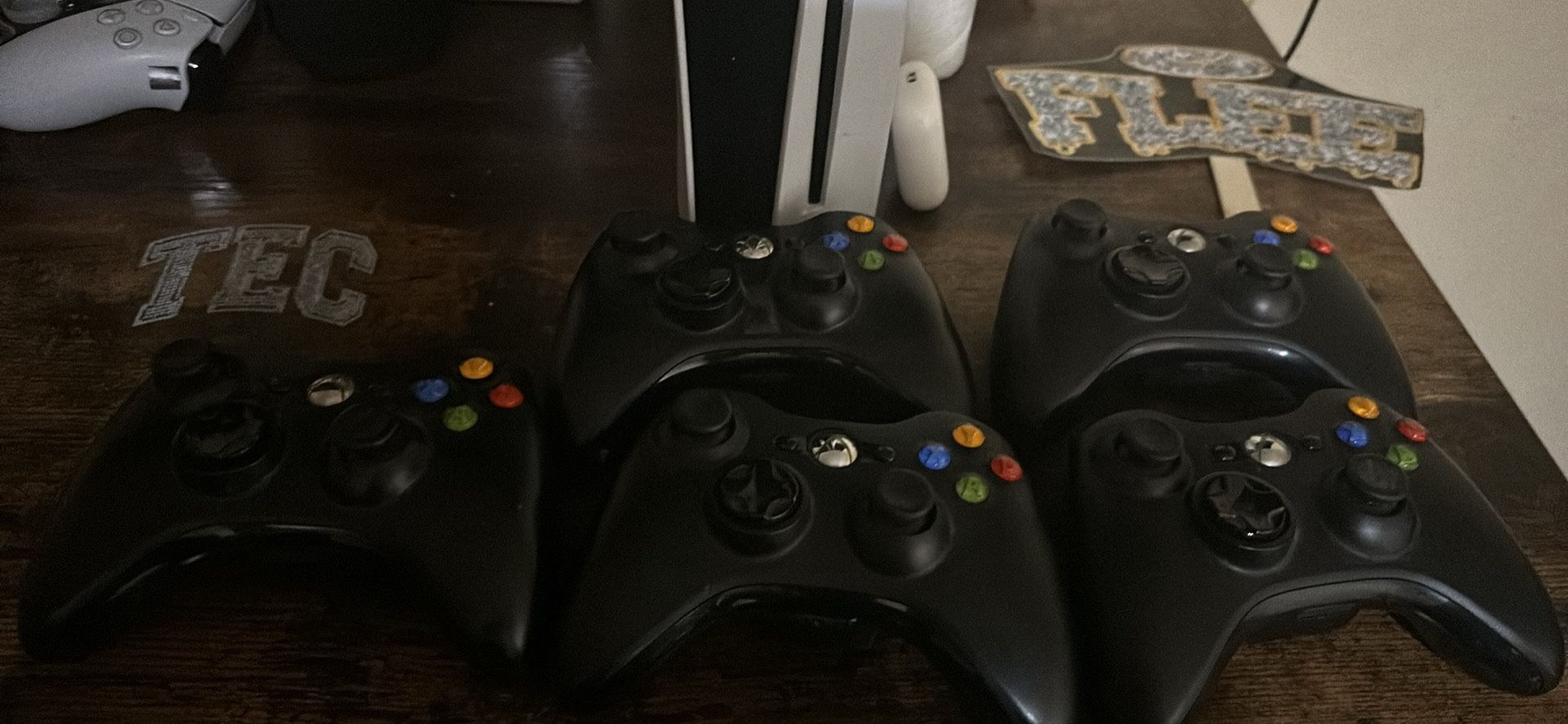 xbox 360 controllers take all 120$