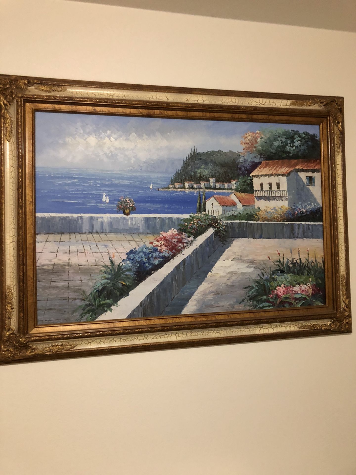 40x36 oil painting