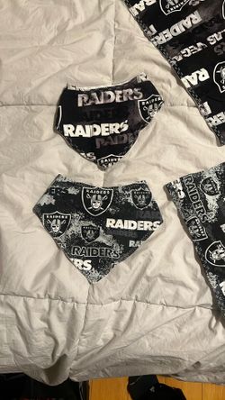 Raiders Bibs & Burp Cloths