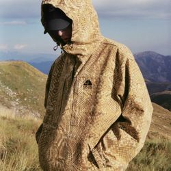 SUPREME Nike ACG Denim Pullover Gold Snakeskin (size XL)