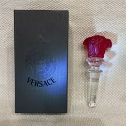 Frosted Versace Wine Bottle Stopper