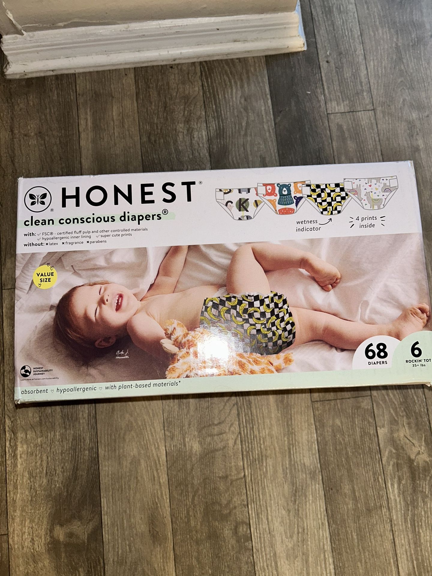 Honest Pampers Size 6