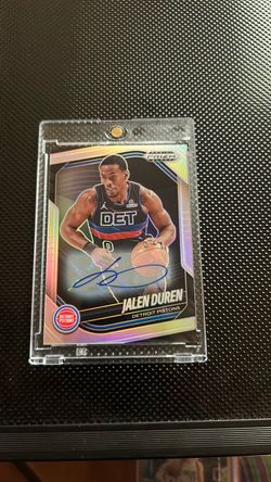 Jalen Duren Auto 2024-2025 Prizm Black
