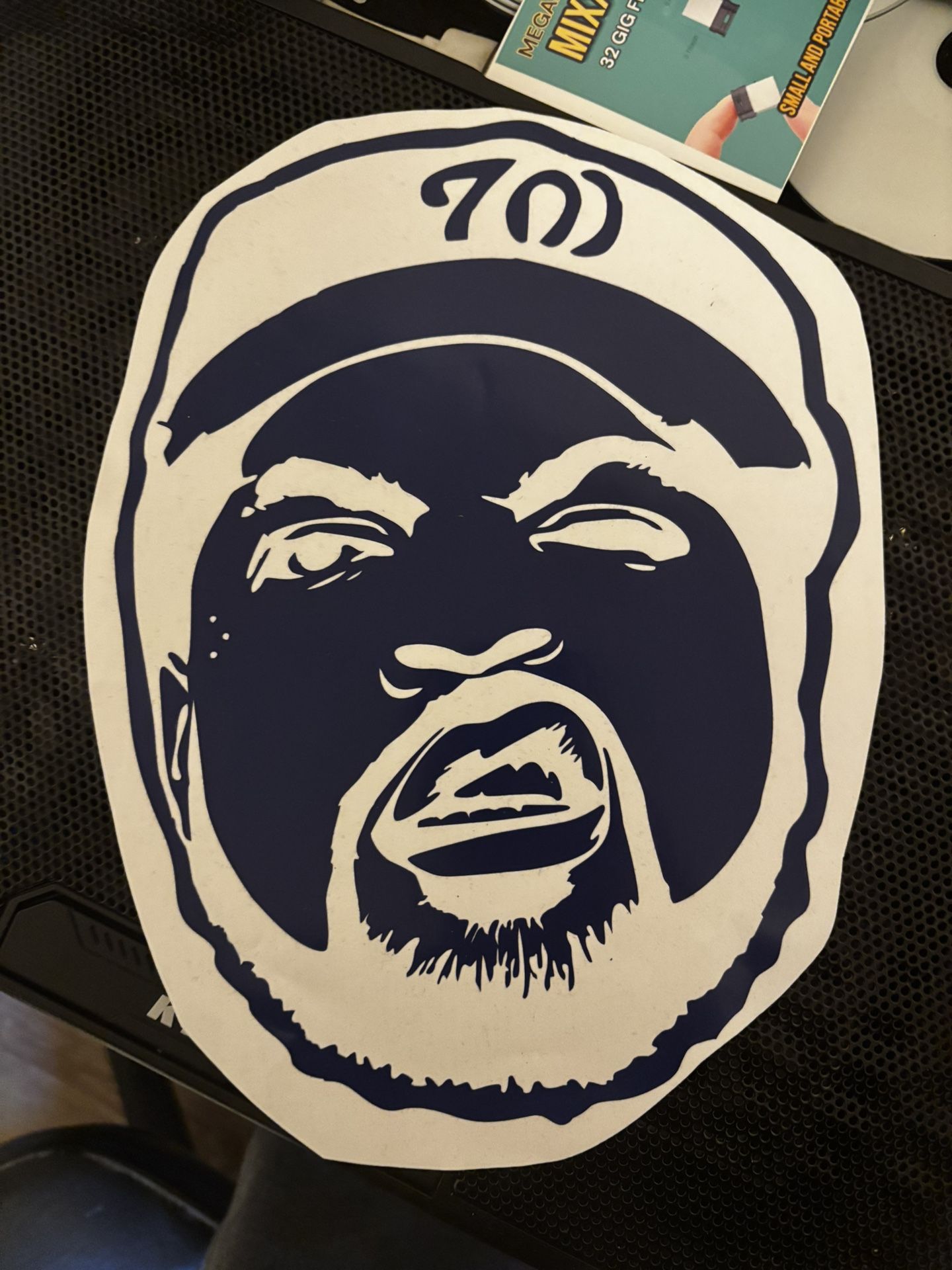 Ice Cube Decal Sticker