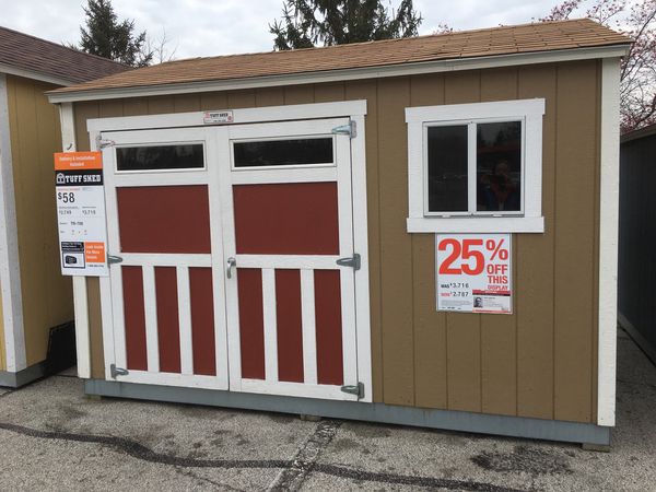 tuff shed tr-700 10' x 12' for sale in toledo, oh - offerup