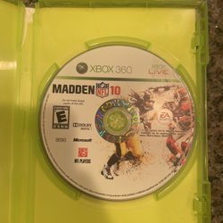 Madden 10 Xbox 360