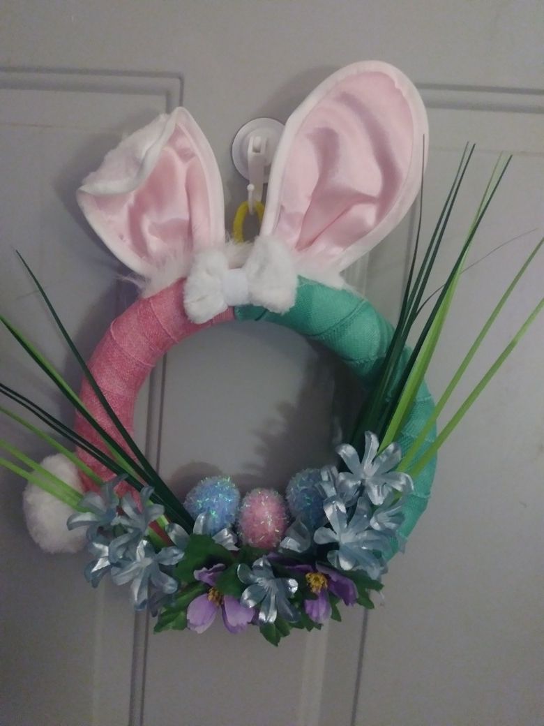 Easter Floral Wreath