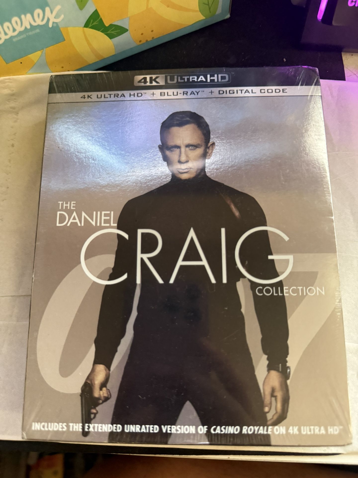 007 The Daniel Craig Collection 4K DvD New Sealed