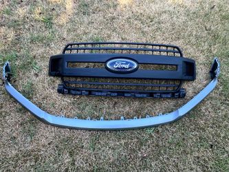 F150 grille and upper bumper trim