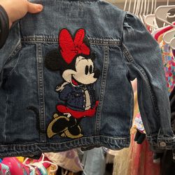 Gap Minnie Mouse Jean Jacket