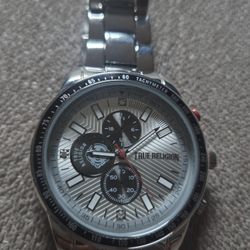 True Religion Silver Men's Watch