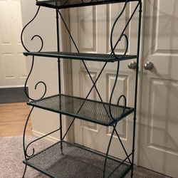 Iron Traditional Bakers Rack - $240 (Gilbert)