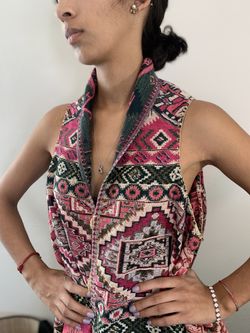 Elegant modern Mexican style cardigan