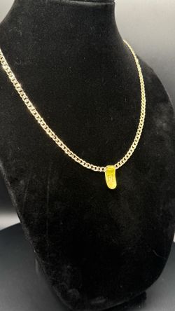 🔥 22” Cuban Link Necklace – 14K Gold IP Plated  – 6mm 🔥