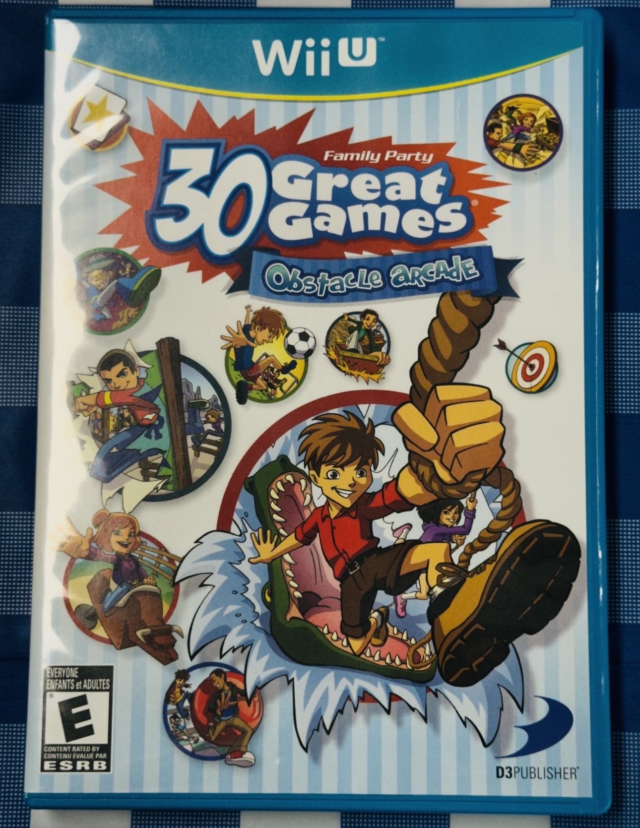 Family Party 30 Great Games Obstacle Arcade (Nintendo Wii U) Complete with Case