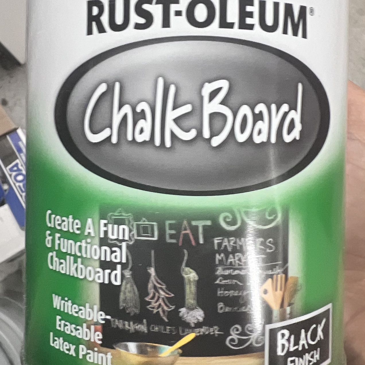 Chalk Board Paint-Rust Oleum for Sale in Hollywood, FL - OfferUp