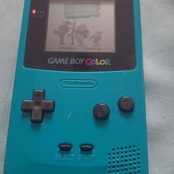 Gameboy Color Teal Advance Switch Nintendo 