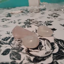 3 Piece Rose Quartz 