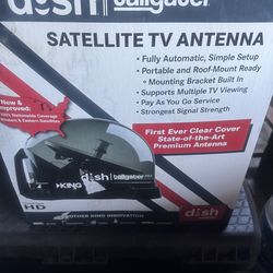King dish tailgater satellite TV antenna pro