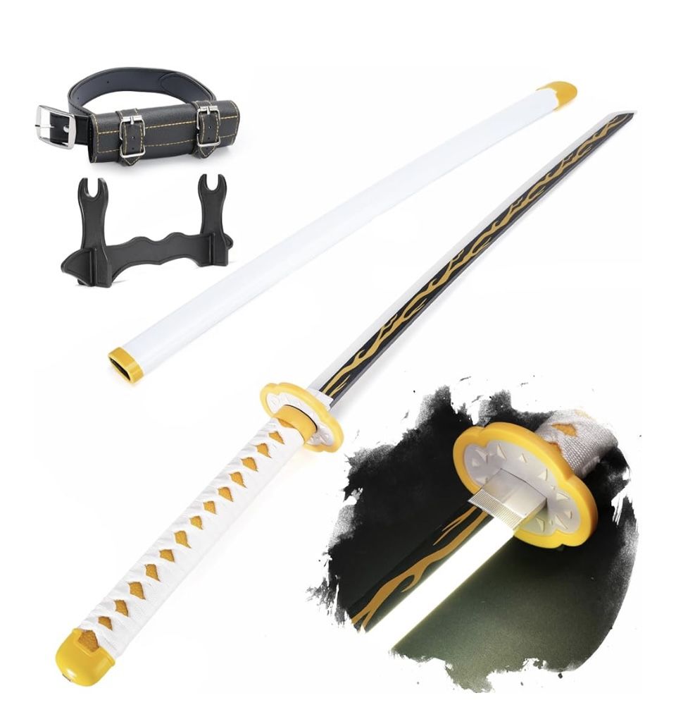 Agatsuma Zenitsu Light Up Katana ( Plastic For Cosplay)