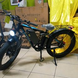 E·BYCCO 26'' EB7PRO Dual Motor 4000W Peak 6000W 52V 32Ah Adult Electric Bike-Speed 40-45mph-Range 90miles