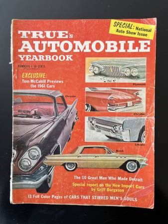 1960 True's Automobile Yearbook - Number 9