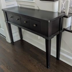 Allendale Espresso Finish Console Table