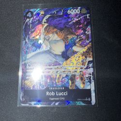 One Piece OP15 Rob Lucci Alt Art SR