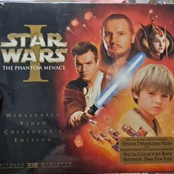 Star Wars The Phantom Menace Wide-screen Video Collectors Edition