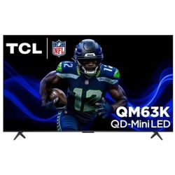 HUGE TV SALE! 75" TCL 4K QD-Mini LED HDR Smart 75QM63K