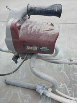 Airless paint sprayer