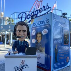 Dodgers Joe Davis Talking Bobblehead