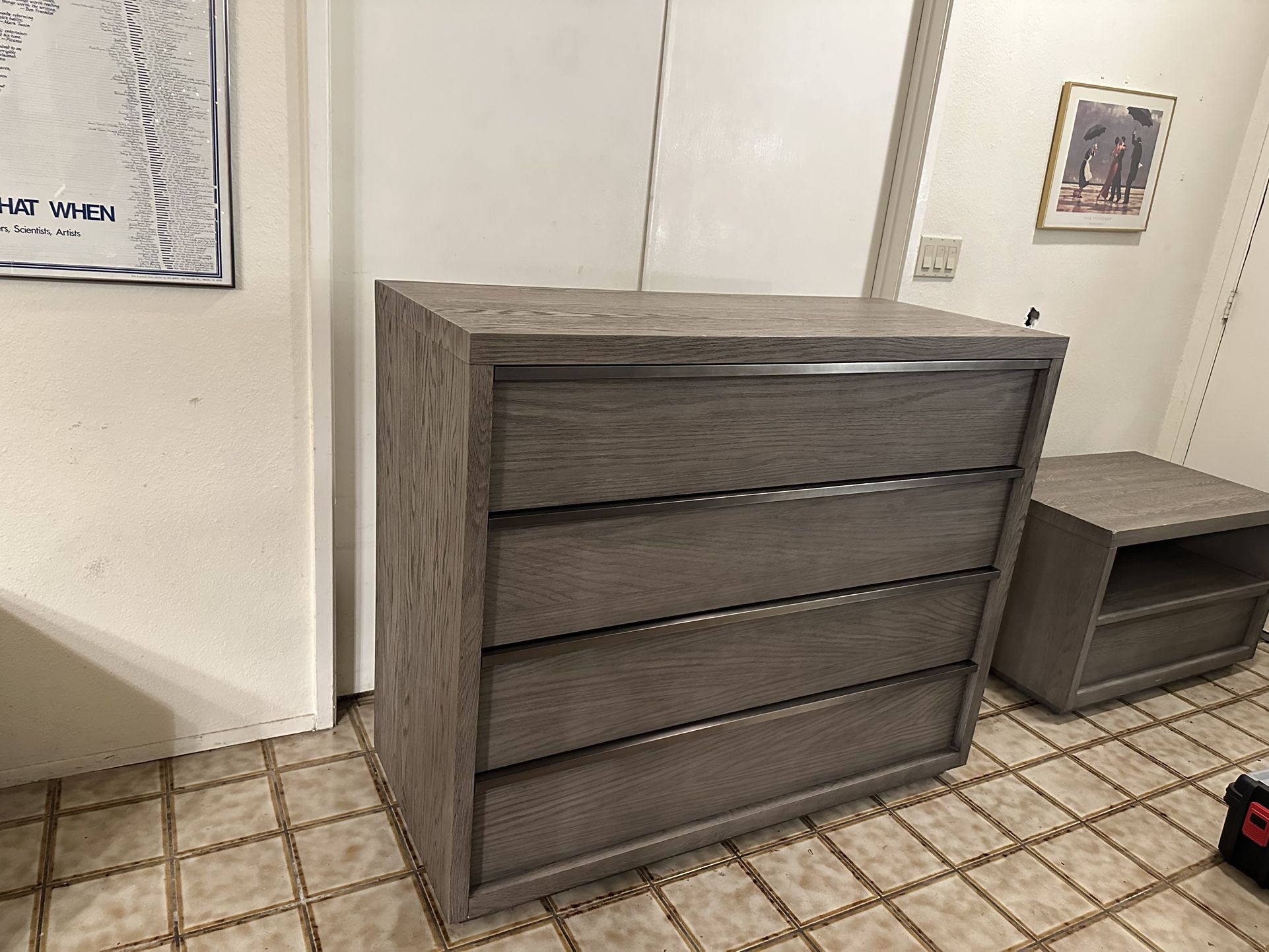 Restoration Hardware Bezier 4Drawer Dresser Delivery Available! for Sale in San Diego, CA