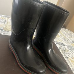 Gucci Rain Boots Size 10