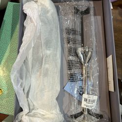 Vera Wang Sterling Sliver Flute Glassware 