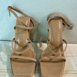 Forever 21 Shoes Strappy Platform Heels  