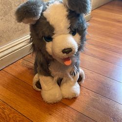 Husky Toy Dog Makes Noise 