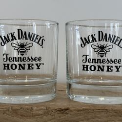 Jack Daniel’s Tennessee Honey Rocks Glass |  $10 Ea.