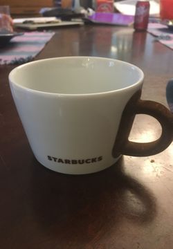 Starbucks coffee cup mug. Fuzzy Handle!!!!