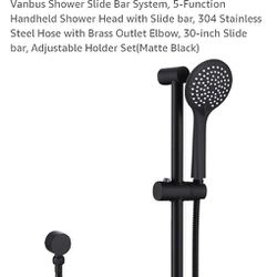 Shower Slide Bar System 