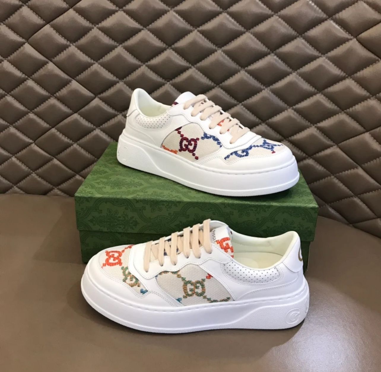 Gucci GG Sneaker For Men Women (Read Description Below)