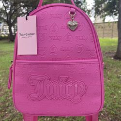NWT Juicy Couture Backpack Juicy Pink Upgrade U Backpack New with tags  Straps are adjustable