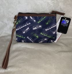 Seattle Seahawks wristlet